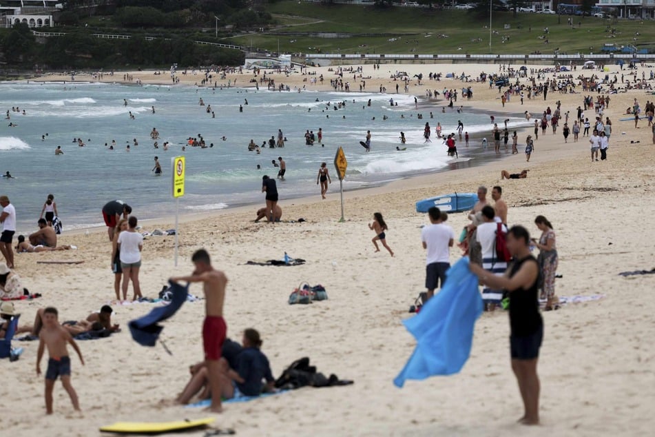 Natürlich durfte auch der weltberühmte Bondi Beach in Sydney nicht fehlen.