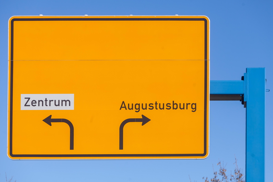 An der Augustusburger Straße ist Schluss. Die 10,5 Kilometer bis zur A 4 sind (noch) ein Vorhaben im Bundesverkehrswegeplan.