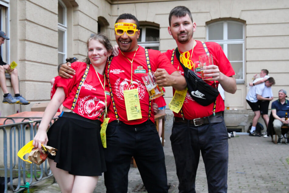 Kreative Kostüme und ausgefallene Accessoires sind beim Bierathlon fast schon Pflicht und werden mit dem entsprechenden Applaus belohnt.