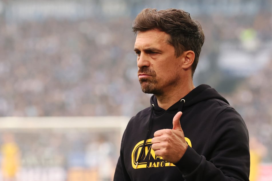 Thomas Stamm (42) haderte nicht lange mit dem späten Bielefelder Ausgleichstreffer.