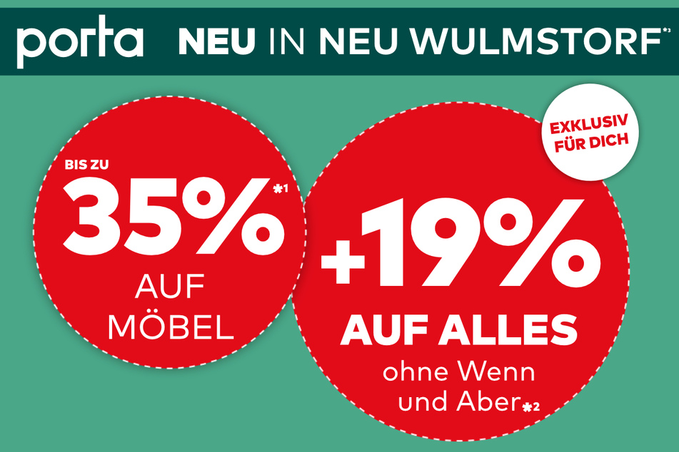 Rabatt-Coupon für porta Neu Wulmstorf.