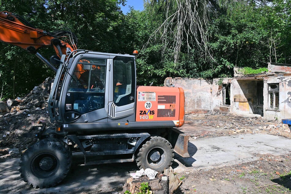 Von der ehemaligen Heesters-Villa ist nichts mehr übrig.