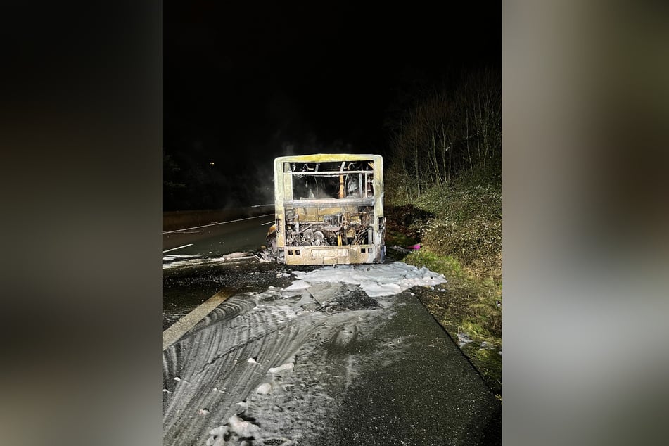 Vom Heck blieb nicht mehr viel übrig.