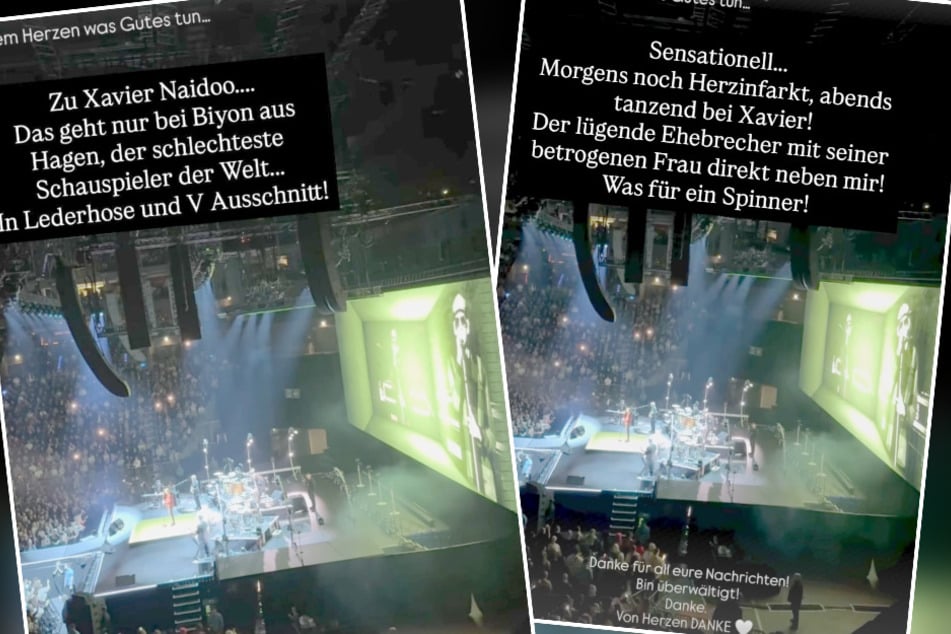 Kaum nach seinem Krankenhausaufenthalt tanzt Biyon Kattilathu bei Xavier Naidoo - sehr zum Unmut von Oliver Pocher.