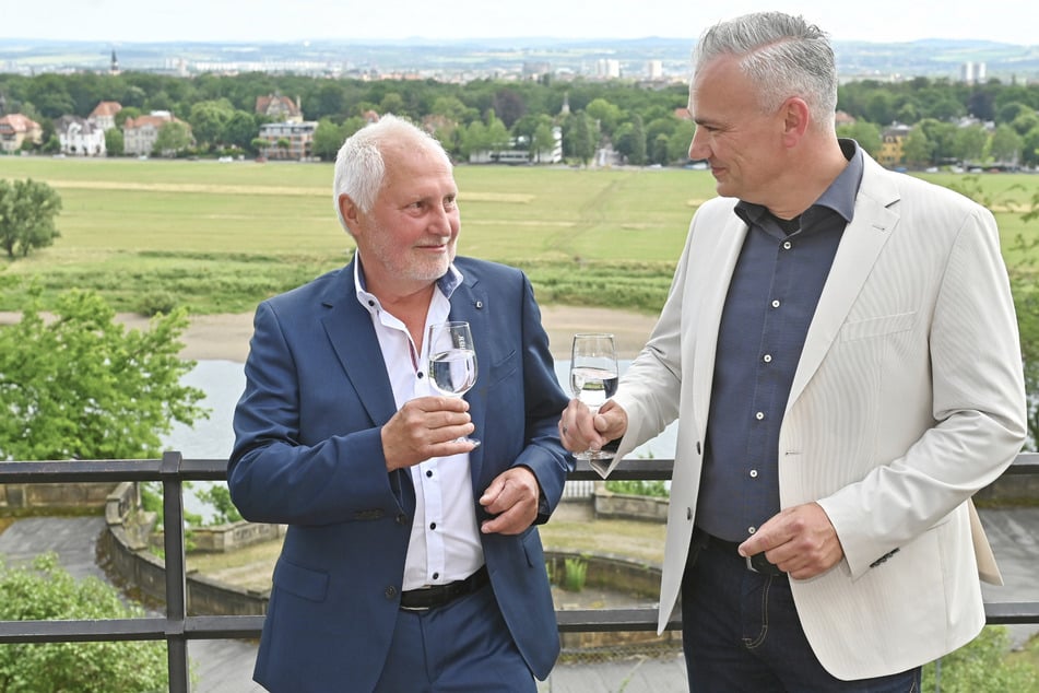 Erst vor gut drei Jahren ging Ulrich Finger (l.) in den Ruhestand und übergab an seinen Nachfolger Markus Kluge (52).