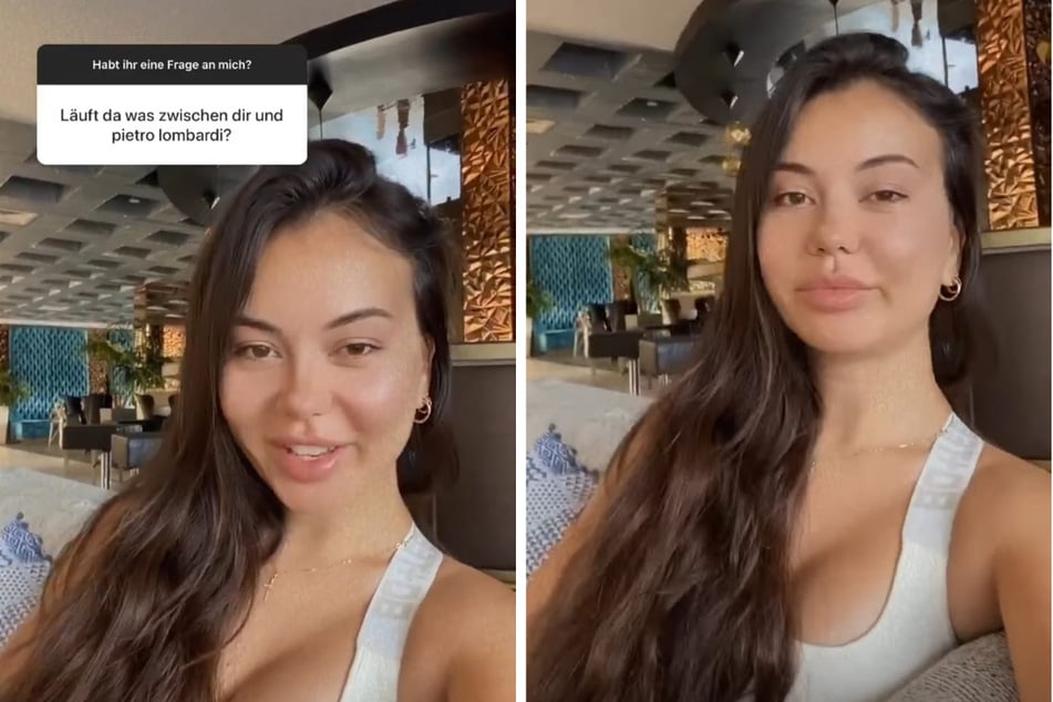 Doina Barbaneagra (26) klärt in einer Instagram-Story über die Art ihrer Beziehung zu Pietro Lombardi (29) auf. (Fotomontage)