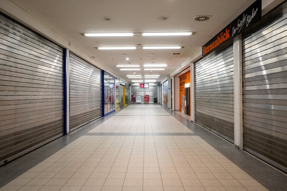 Noch ist das Rolltor geschlossen, im Sommer dürfte die Kaufland-Filiale im ODC wieder Kundschaft empfangen.