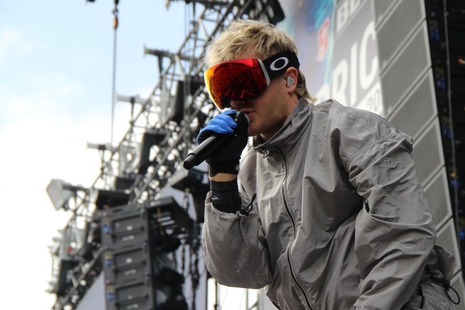 Für Ski Aggu (26), bürgerlich August Jean Diederich, war es der erste Auftritt auf dem Hurricane Festival.