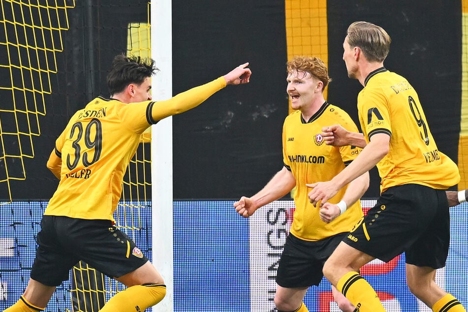 Neuzugang Thomas Keller (l.) erzielte das 1:0 und brachte in der Innenverteidigung und bei den Standards eine starke Präsenz rein.