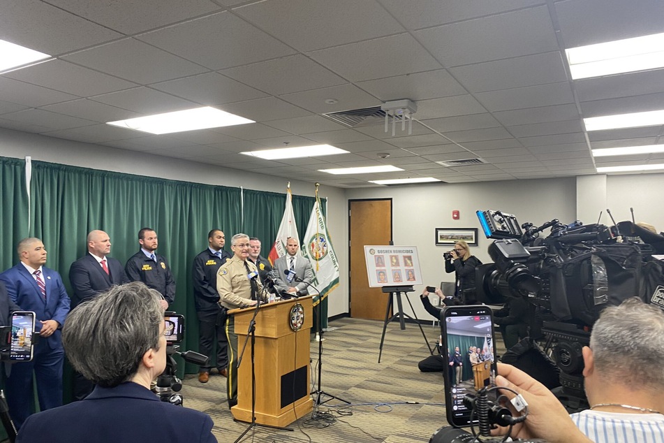Sheriff Mike Boudreaux delivered an update on the shooting to the media during a press conference on Tuesday.