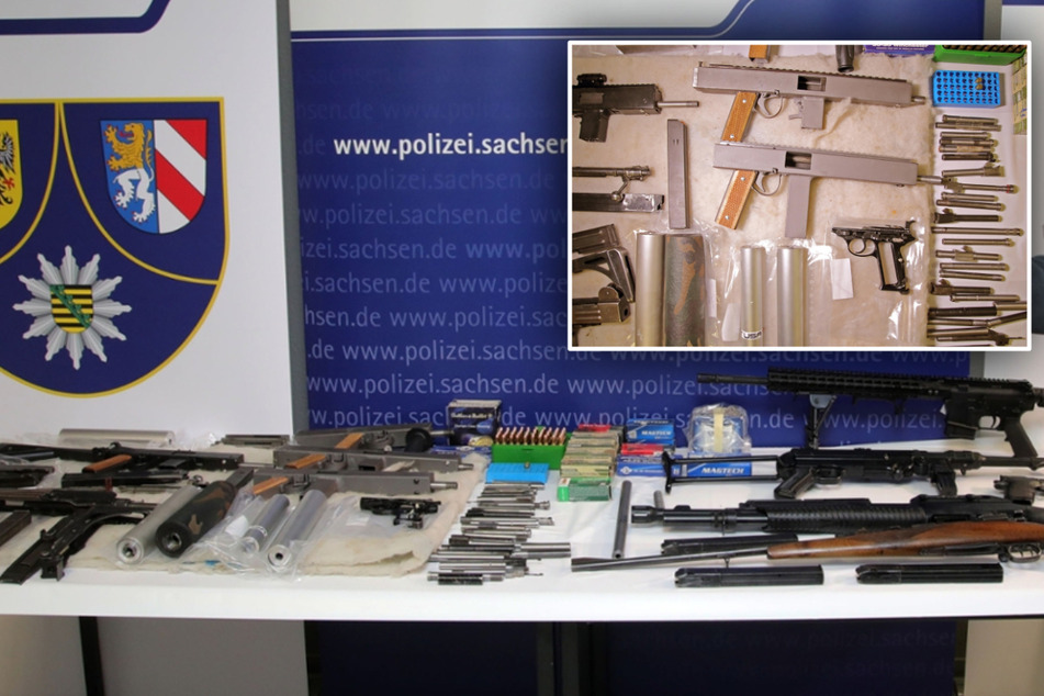 Zwickauer Baller-Opa (75) hortete und produzierte illegale Waffen
