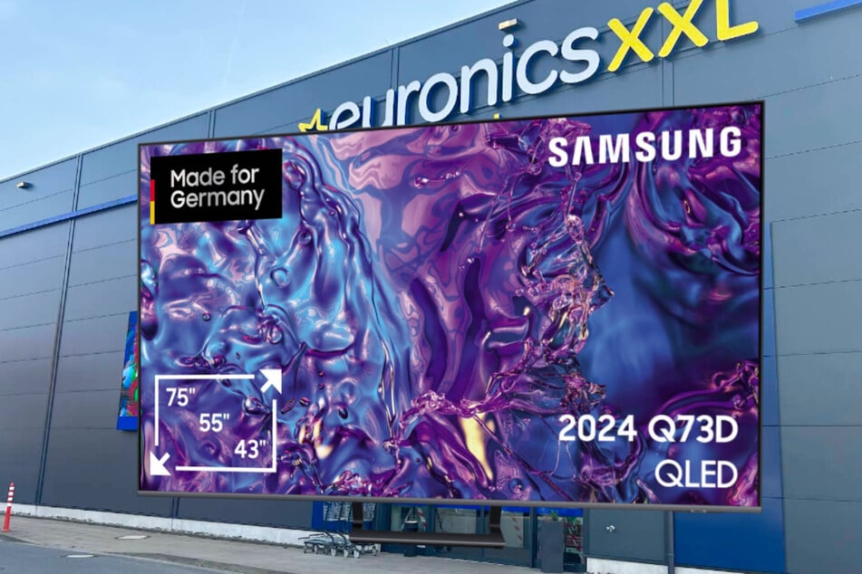 Euronics verkauft 55-Zoll-QLED-Fernseher von Samsung besonders günstig