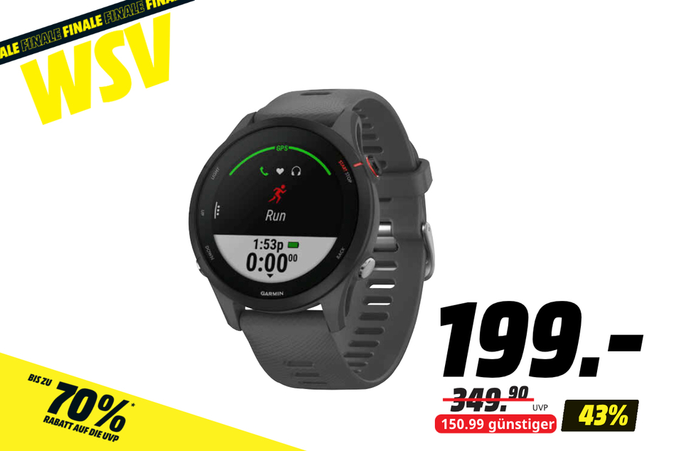 Garmin-Smartwatch für 199 statt 349,99 Euro.