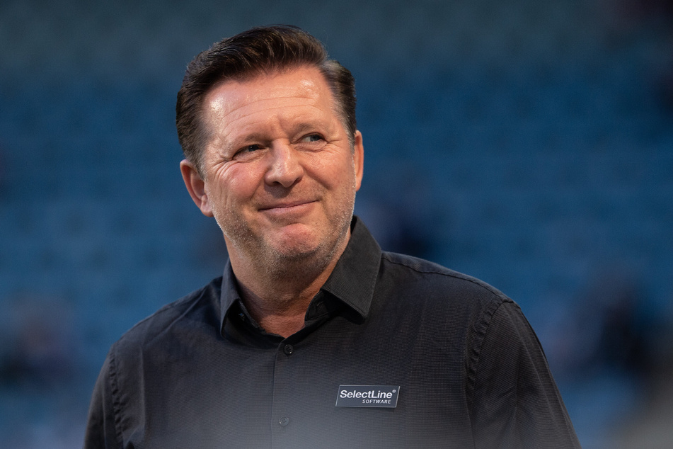 Der Trainer des 1. FC Magdeburg, Christian Titz hat gut lachen. Sein Team konnte das erste Spiel im neuen Jahr gewinnen.