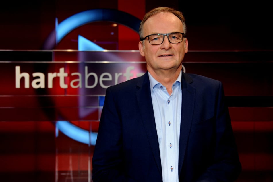 Frank Plasberg (63), TV-Moderator, aufgenommen in der ARD-Talkshow "Hart aber fair".