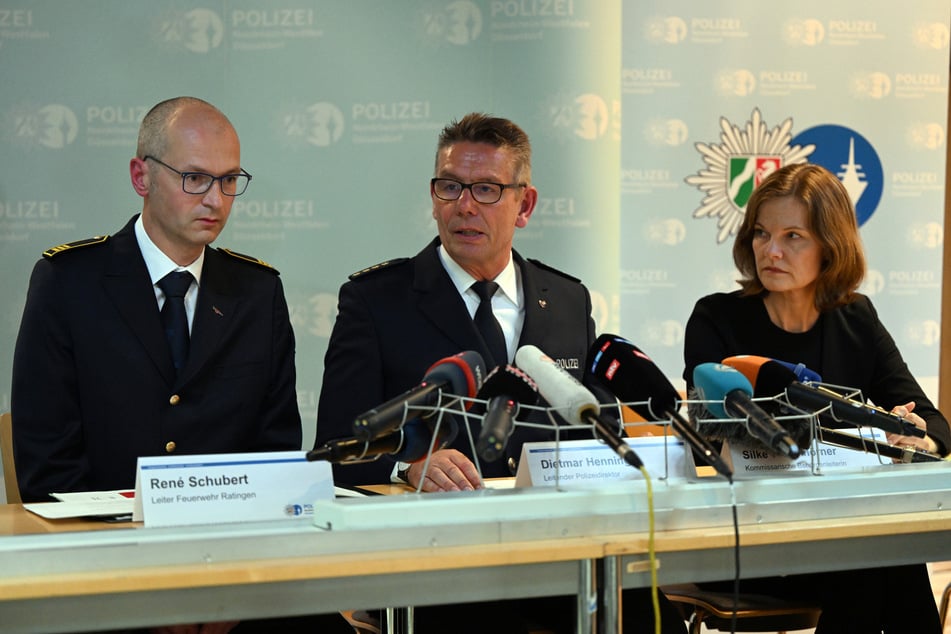 Die Polizei hielt am Nachmittag eine Pressekonferenz in Düsseldorf.