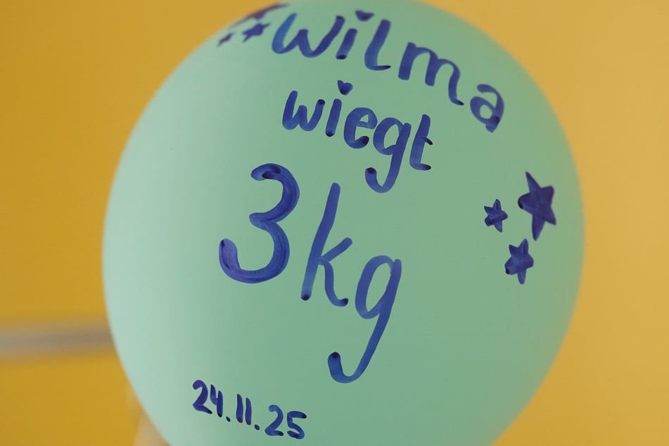 Mitte November durfte die Familie einen weiteren Meilenstein feiern. Wilma hat die 3-Kilo-Marke geknackt.