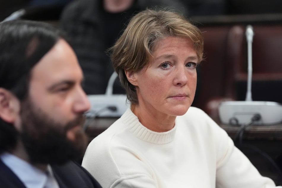 Christina Block am Donnerstag vor dem Hamburger Landgericht.