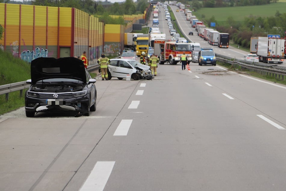Zwischen Stollberg-West und Hartenstein kam es am Mittwochmorgen zu einem Unfall.