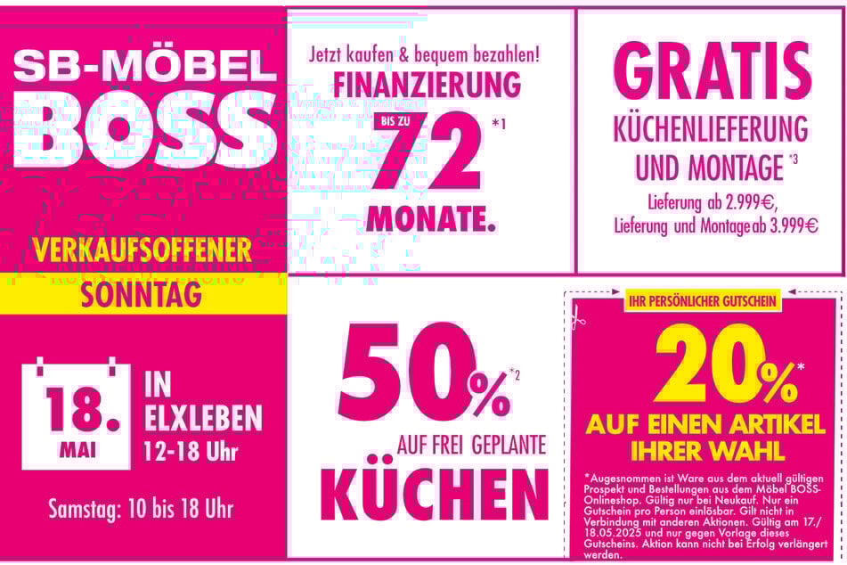 Hier klicken und Coupon für 20 Prozent sichern.