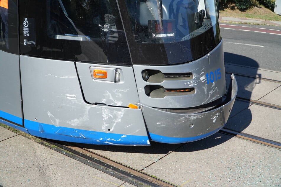 Unter anderem eine Straßenbahn war beteiligt.