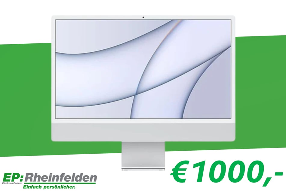 Apple iMac für 1.000 statt 1.549 Euro.