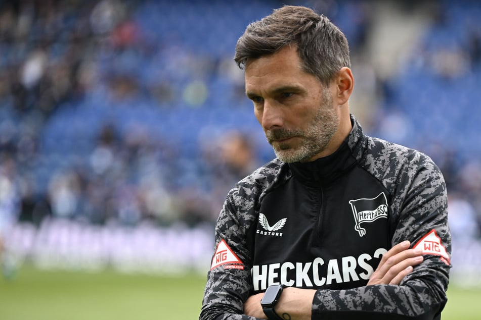 Stefan Leitl (48) bleibt Trainer von Hertha BSC