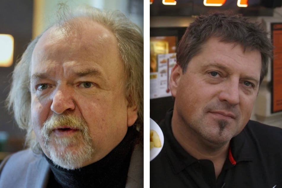 Zwei Todesfälle berührten die Magdeburger in 2024: Kabarettist Frank Hengstmann (†68, l.) und Gastronom Olaf Bernhardt (r.).