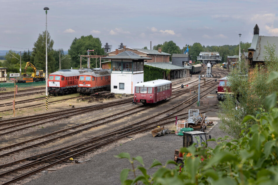 Der ehemalige Rangierbahnhof Hilbersdorf wurde 1997 stillgelegt.