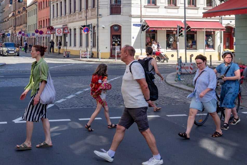 Dresden: Alle haben Grün! Hier entsteht Dresdens schrägste Kreuzung