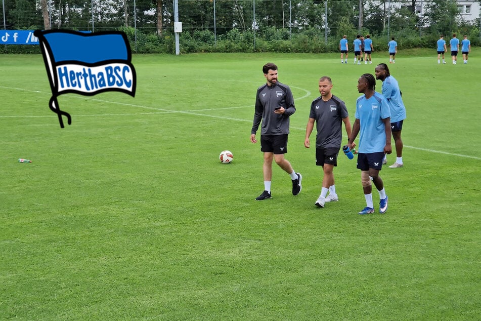 Alte Dame im Trainingslager: Schrecksekunde bei Hertha-Youngster Ndi
