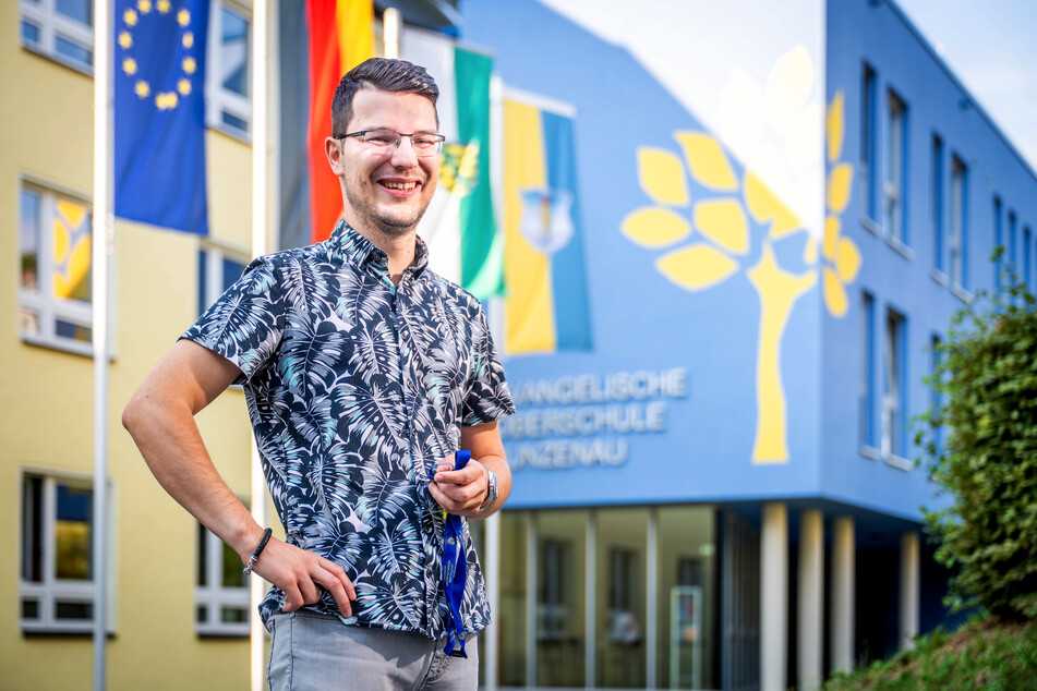 Felix Bochmann (28) ist ledig und plant, in Lunzenau ein Haus zu bauen.