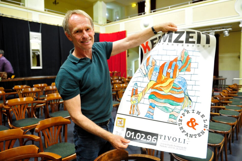 Bereits 1996 gastierten Keimzeit mit ihrem Album "Primeln und Elefanten" im Tivoli.