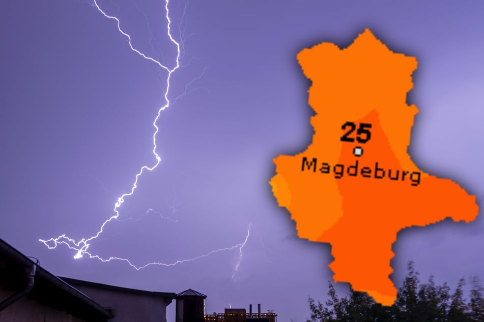 Sachsen-Anhalt muss sich in den kommenden Tagen auf Schauern und Gewittern einstellen. (Symbolbild)