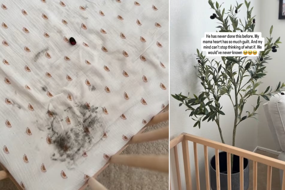 Schnell war klar, dass der Junge unbemerkt eine künstliche Olive vom Deko-Baum neben seinem Bettchen gepflückt und in den Mund genommen hatte.