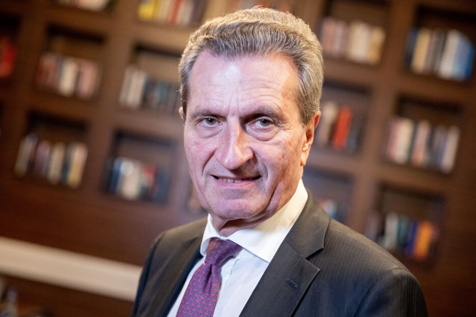 War früher Ministerpräsident von Baden-Württemberg: Günther Oettinger.