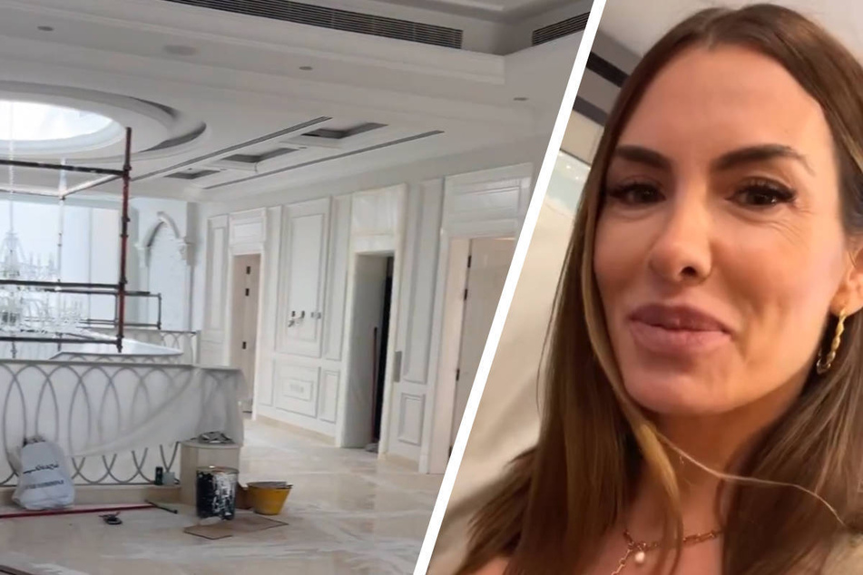 Anna-Maria Ferchichi (41) hat ihren Followern bei Instagram stolz die neue Familien-Villa präsentiert. In der ersten Etage befinden sich alle Schlafzimmer.