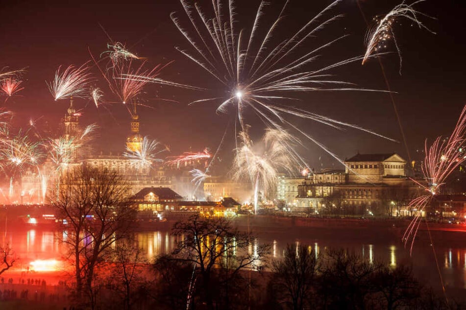 Verbote von Feuerwerken gibt es in Dresden nicht.