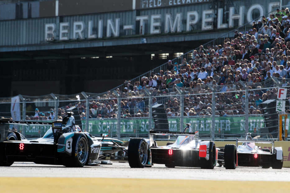 Die Formel E gastiert zum zweiten Mal auf dem Tempelhofer Feld.