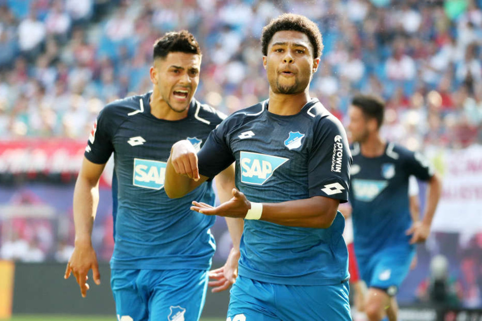 Eins, zwei, drei: Hoffenheim um Nadiem Amiri (l.) und Serge Gnabry machten schon in der ersten Halbzeit alles klar.