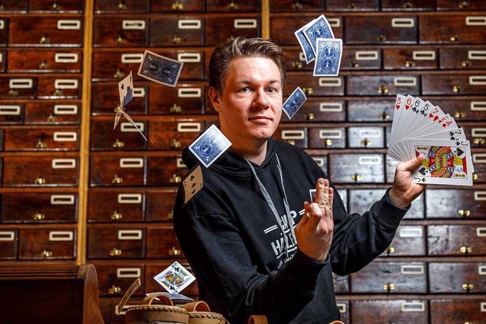 Magier Thomas Majka (31) will in Sachsen eine Zauberschule à la "Hogwarts" aufbauen.