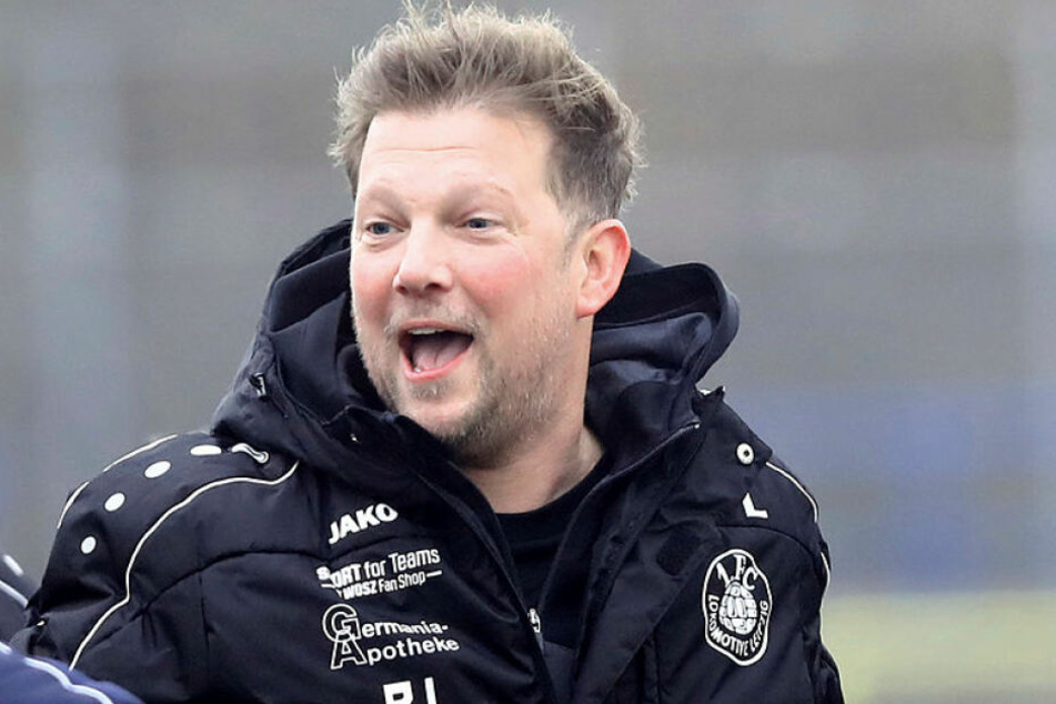 Nach dem 4:2 gegen den Chemnitzer FC durfte sich Lok Leipzigs Teamchef Björn Joppe über den nächsten Dreier freuen. (Archivbild)