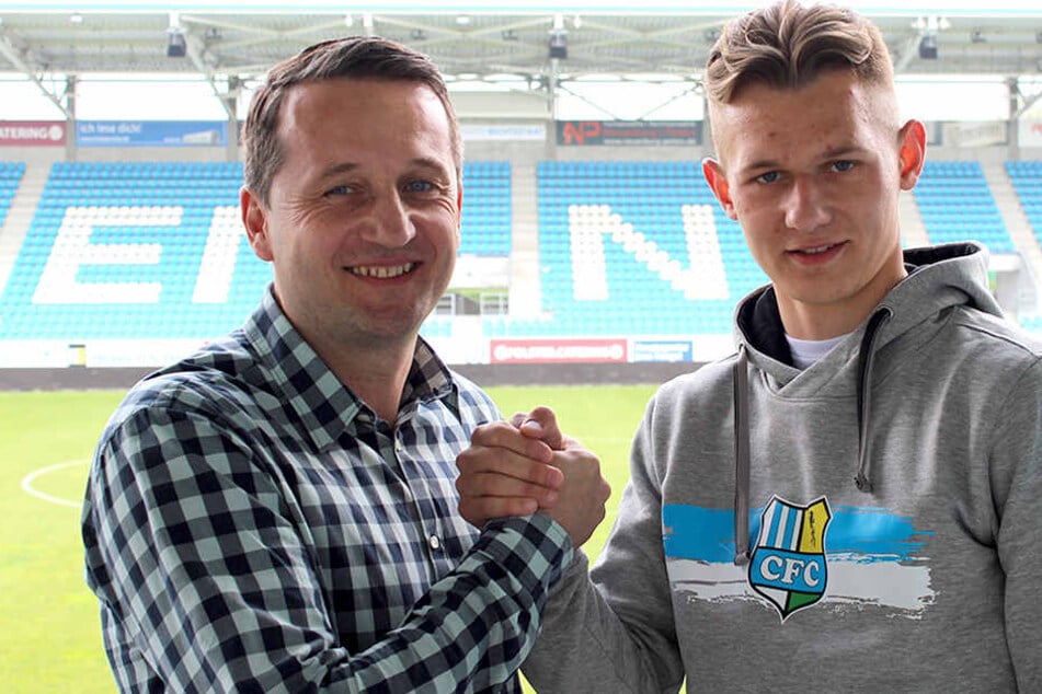 Sportvorstand Thomas Sobotzik und Erik Tallig.