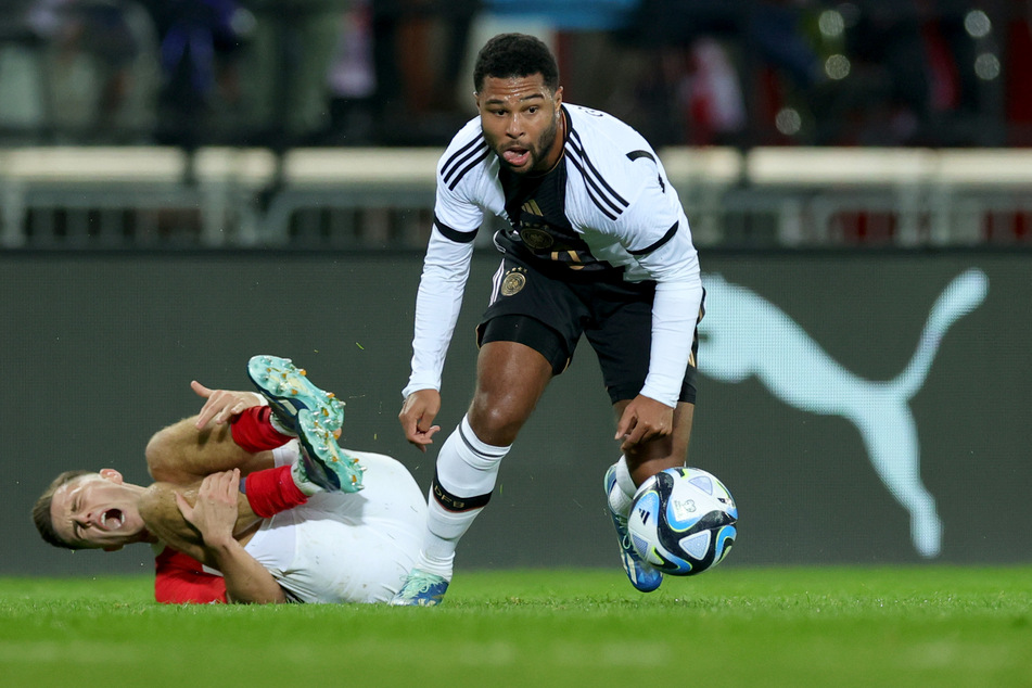 Gegen Österreich absolvierte Serge Gnabry einen seiner nur zwei Auftritte im DFB-Dress unter Julian Nagelsmann.