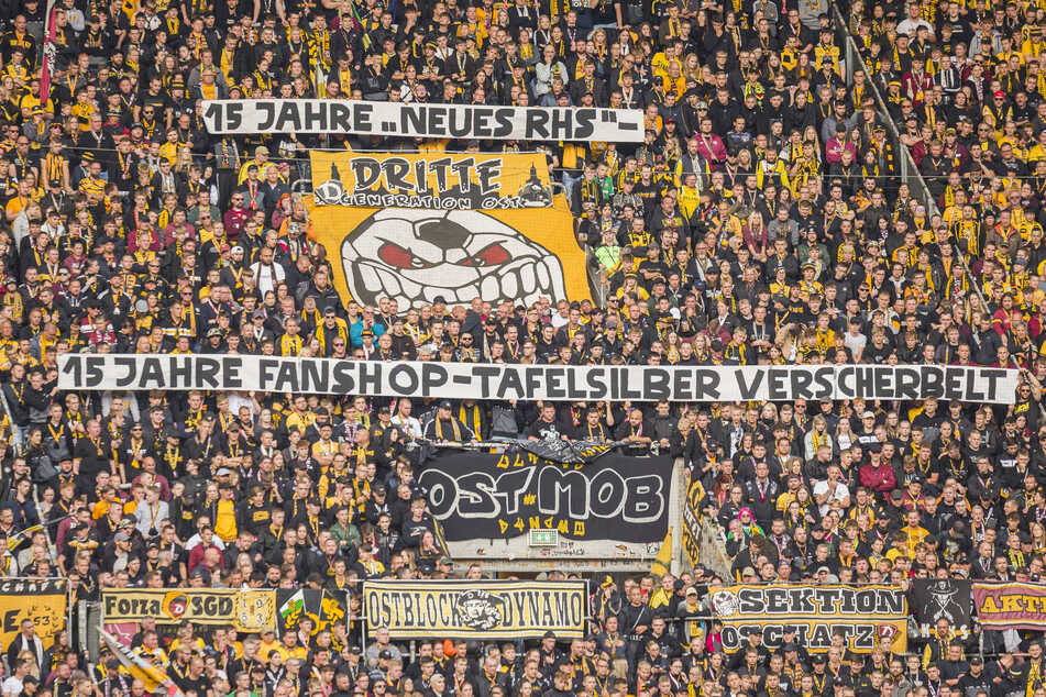 Die Ultras machten bereits mit einem Banner gegen Aachen auf ihr Problem aufmerksam.