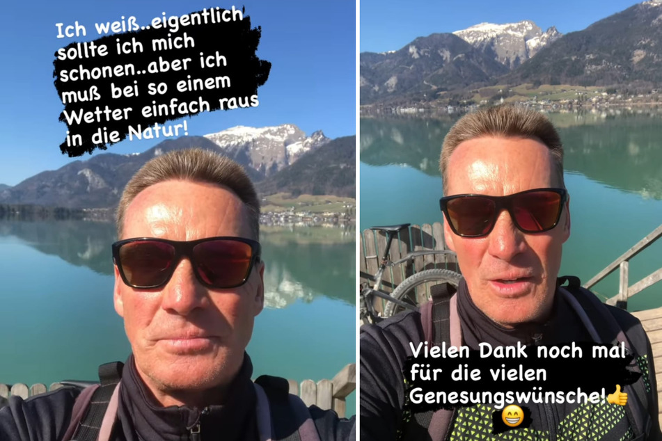 Jürgen Milski (58) meldet sich mit einem Gesundheitsupdate bei Instagram. (Fotomontage)