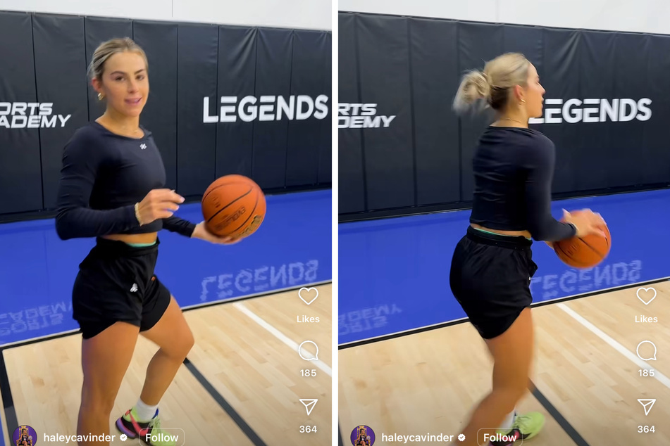 Haley Cavinder set the Instagram basketball world on fire with a viral hoops reel, showing fans what's to come next college basketball season.