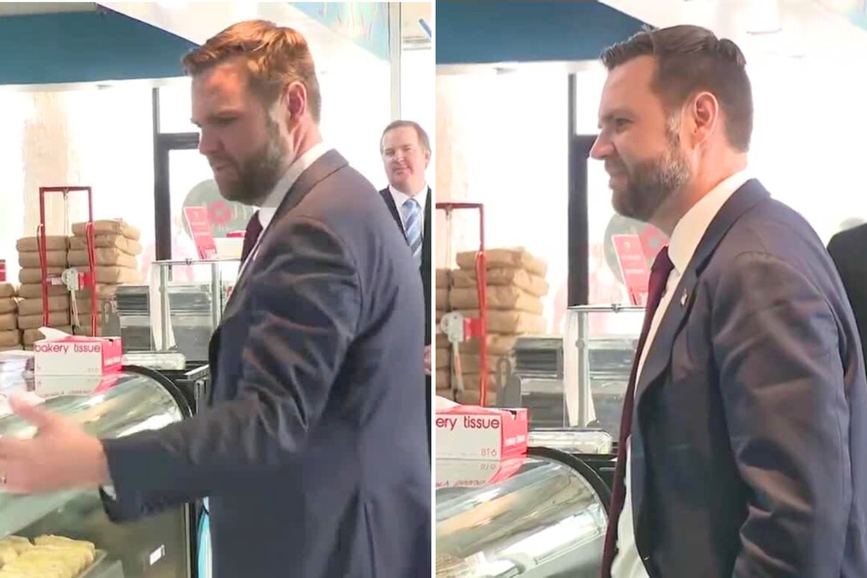 A video of JD Vance ordering donuts during a stopover in Georgia recently went viral, while critics argue that the vice presidential candidate "inhuman."