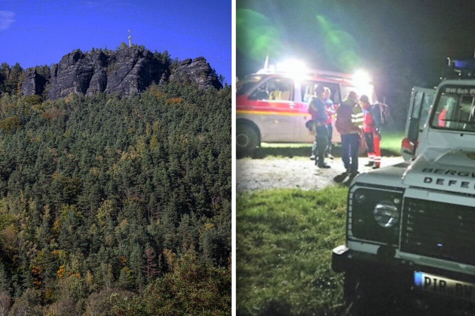 Verdächtige Lichter am Lilienstein: Bergwacht muss ausrücken