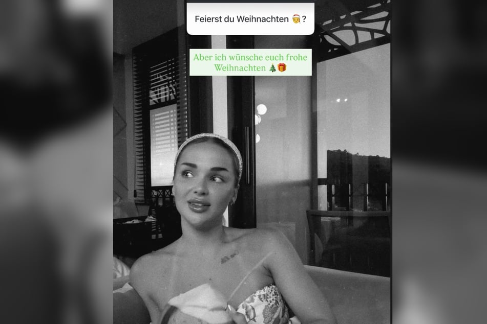 In einer Fragerunde auf Instagram erklärt die 26-Jährige auch, dass sie Weihnachten erst am 31. Dezember feiert.